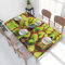 ESNAIUVCD Nappe rectangulaire avec imprimé de plantes carnivores - Résistante à l'huile - Pour restaurant, fête dans le jardin (1,2 m)