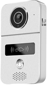 Videocitofono IP Smart Poe Videocitofono WiFi Campanello for Porte WiFi Campanello Telecamera Allarme Telecamera di Sicurezza Wireless 1080P