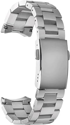 ROUHO Edelstahl Uhrenarmband Schnellverschluss Ersatz Metall Gliederarmband Kompatibel mit Tag Heuer Aquaracer 300m WAY111 & WAY211