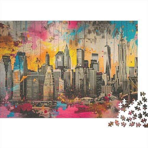 TK129454 Puzzles 1000 Teile Schwer Puzzle Spielzeug Lernspiel Impossible Herausforderung Spielzeug Für Erwachsene Kinder 38x26cm/1000pcs