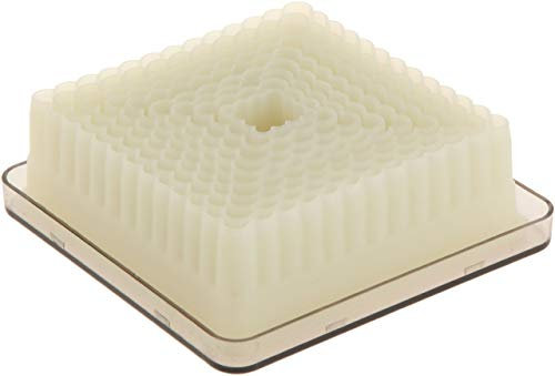 Ibili 784202 Lot de 9 emporte-pièces carré dentelé