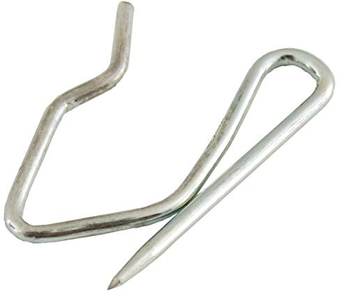 CURTAIN TAPE PINCH FRENCH PLEAT GOBLET PIN HOOKS ( pack of 100 )