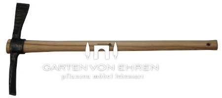 Krumpholz Hacke für den Garten - Werkzeug für den Garten - zum Hacken in Beeten - Wurzelhacke, 2,5 kg, mit lackiertem Eschenstiel