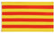BANDERA de CATALUÑA 150x90cm - BANDERA CATALANA - CATALUNYA 90 x 150 cm - AZ FLAG