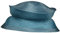 Seeberger Sisal Strohhut Damenhut Sommerhut (One Size - blau)
