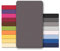 CelinaTex Jersey Topper Spannbettlaken Lucina 200x200-200x220cm anthrazit grau 100% Baumwolle gekämmt bis 12cm Matratzenhöhe Spannbettbezug, Leintuch, Bettlaken, elastisch, Strech, Oeko-Tex