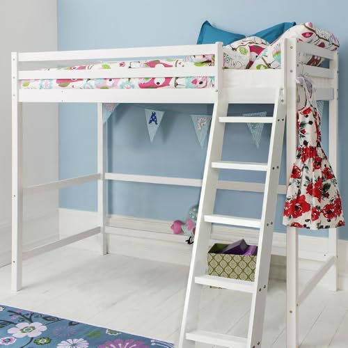 Noa and Nani Texas High Sleeper Cabin Bed In Classic White