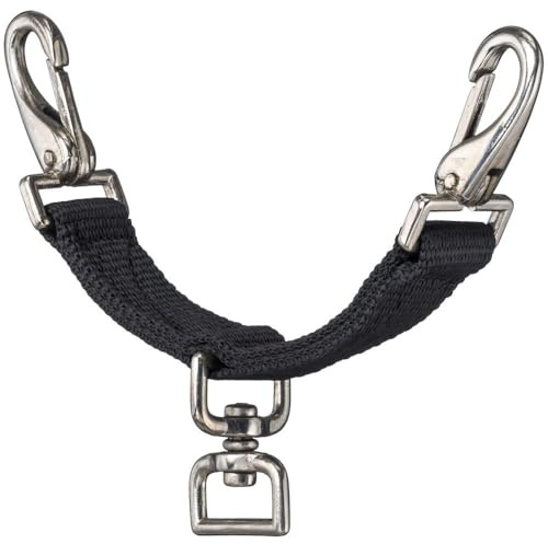 Tough 1 Nylon Lunging Strap Black