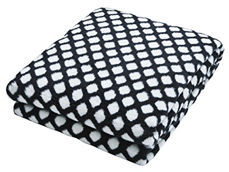 done. Decke COOPER black white, one size