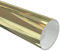 Interdeco Rohr Messing-farbig in 28 mm Ø, aus Metall für Gardinenstangen, 100 cm