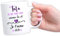 Mug personnalisé future tata - Annonce grossesse originale - Cadeau - Tasse magique - Tata je ne suis pas encore là et je t'aime déjà (Tata)