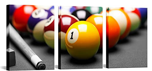Apicoture Billardkugeln, Leinwandbild, Schwarz und Weiß, Billiardtisch-Bilder, Leinwand gedruckt für Spiel, Pool, Zimmer, Club, Dekoration, fertig zum Aufhängen