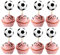 Fussball Cupcake Topper 24 Stück,Fußball Geburtstag Tortendeko Muffins Deko, Kuchendeko Tortenaufleger für Kinder Junge Fußball Sport Geburtstag Party Desserts Kuchendeckel Dekoration