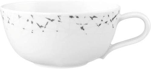 Seltmann 001.764240 Liberty groß Rund Porzellan Teeobertasse, 65162 Dekor, Brace, 0,30L Volumen, Weiß