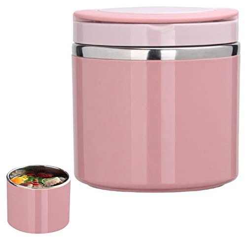 pologmase almuerzo isotérmica, almuerzo portátil, contenedor aislante para alimentos, termo alimentario 1000 ml para alimentos calientes, contenedor aislante con asa
