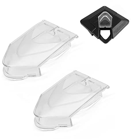CUTIECLUB 2 Pack Pitcher Spout Cover for Ninja 72oz Blender Lid, Flap Lid Jar Top Replacement Parts Accessories for Ninja NJ600-NJ602 BL500-BL781 Blender
