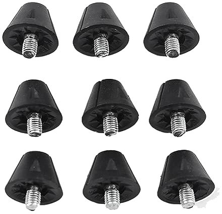 Novara 25 Piezas de Tacos de Repuesto para Zapatos de FúTbol de 13 Mm, Tacos para Zapatos de FúTbol, Tacos para Zapatillas de Correr Roscadas de 5 Mm