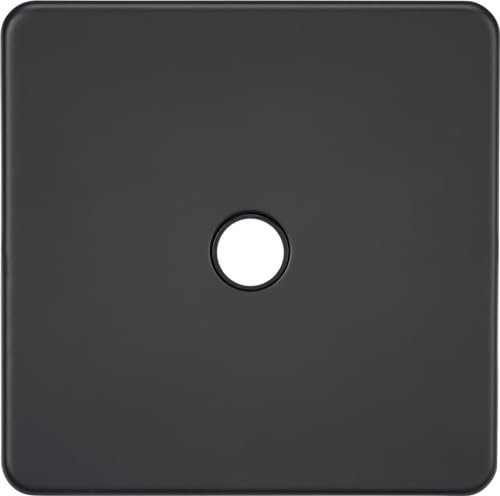Knightsbridge 20A Flex Outlet Plate - Anthracite