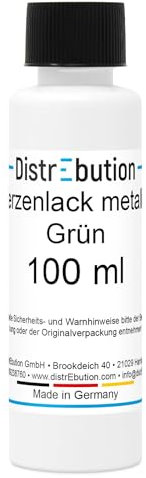 DistrEbution Kerzenlack metallic grün wasserlöslich glänzend 100ml