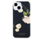 Ted Baker Elderflower Back Shell Case for iPhone 15 Black Clear