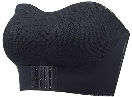 AMDOLE Prime of Day 2024 Angebote Taschen Shapewear Fuer Damen BH BH Triangel Ohne Buegel BH Brust Verkleinern BH Schalen Selbstklebend Trachten BH Weiss Push Up Trägerloser BH Push Up