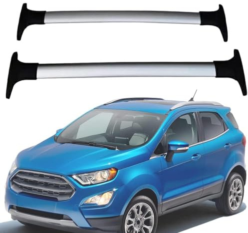 MEFFEE Dachträger-Querstangen Dachträger Dachgepäckträger für Ford Ecosport 2013-2020, Aluminium, 180 kg Traglast, für Auto und Fahrrad