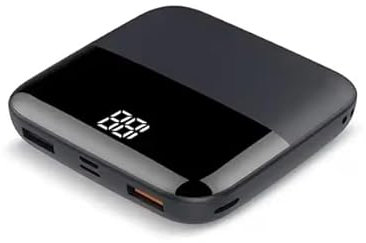 Power Bank Portable Charger Fast Charging 10000mAh Power Bank USB C Input and Output 5V/2.1A Battery Compatible with iPhone, Huawei, Tablets, iPad, Samsung, and More