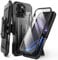 SUPCASE für iPhone 16 Pro Hülle 6.3” Outdoor Handyhülle 360 Grad Case Bumper Schutzhülle Cover [Unicorn Beetle Pro] mit Displayschutz, Ständer und Gürtelclip für iPhone 16 Pro 2024 (Schwarz)