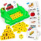 Haozozo Geschenk Mädchen 3 4 5 6 7 8 Jahre, Buchstaben Lernen Lernspiele ab 3-8 Jahre Montessori Spielzeug ab 3-8 Jahre Junge Geschenk Einschulung Kinderspielzeug ab 3-8 Jahre