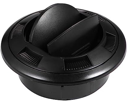 MUCKLILY Bouche Aération De Climatisation Ronde Pour Camping Et Bus Installation Facile Adaptée Aux Véhicules Récréatifs Et Yachts