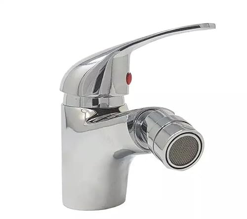 Miscelatore Monocomando per Bidet, Design Elegante, Cromato, 13 cm Altezza