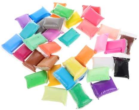 jojofuny Modelliermasse Für Junge Mädchen Lufttrocknender Weicher Tonset Farbige Bastelarbeiten Schnelltrocknender Modellierton Diy-kreativität Fingerfertigkeit Fördern Töpferton Für Jungen