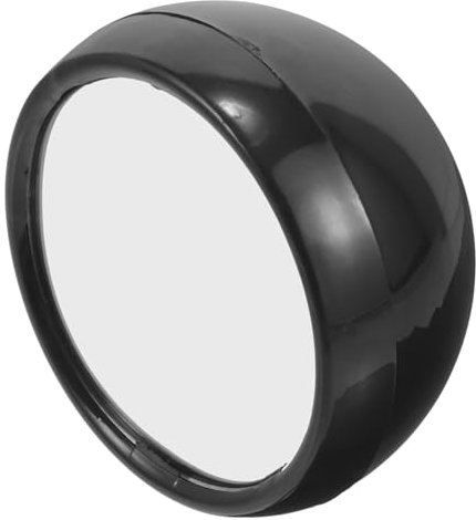 VILLCASE Computer Rear View Mirror, Convex Cubicle Mirror for Personal Safety and Security Rear View Monitors, Round