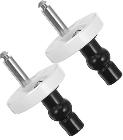 NOLITOY 2 Piezas Tornillos Fijación Asiento Inodoro Bisagras para Tapa Wc Tornillos Inoxidable Accesorios de Instalación Compatibles con de Asientos de Inodoro