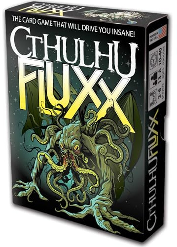 Looney Labs | Cthulhu Fluxx | Card Game | Ages 13+ | 2-6 Players | 5-30 Minutes Playing Time