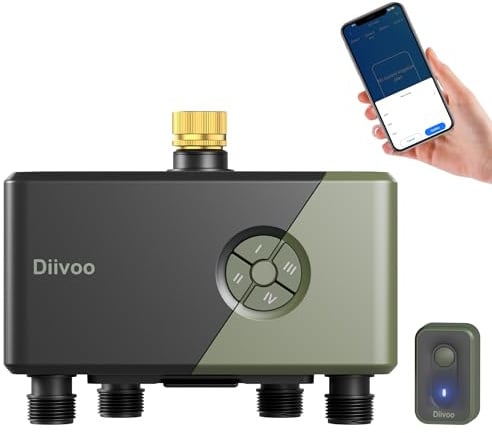 Diivoo Irrigazione computer 4 zone