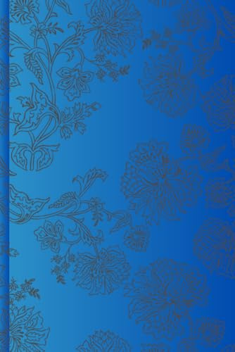 William Morris Style Unlined Notebook: Ideal gift for family and friends of all ages. 120 Pages