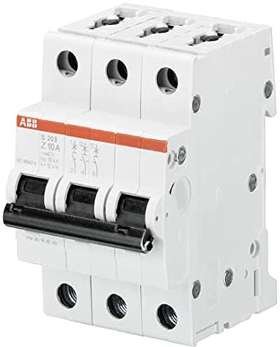 ABB S200 Miniaturüberlastschalter Typ Z, Pol 3-polig 8A 400V, Abschaltvermögen 6 kA System Pro M Compact 110 V