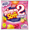 nimm2 Soft Brause – 1 x 345g Maxi Pack – Gefüllte Kaubonbons in vier Sorten mit Fruchtsaft, Vitaminen und Brausefüllung