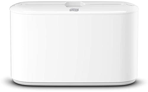 Tork Xpress 302020 - Dispensador de Toallas de Mano multipliegue para encimera, Color Blanco H2, dispensador uno a la Vez, Rango de elevación, 302020