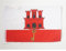 AZ FLAG - Flagge Gibraltar - 45x30 cm Mit Kordel - Englische Fahne 30 x 45 Cm - Flaggen