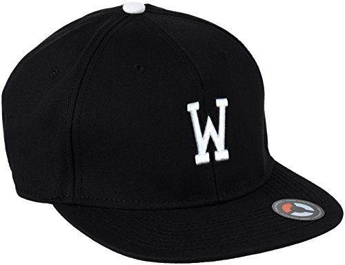 MSTRDS Jungen Letter Snapback W Kids Kappe, W Schwarz, Youth