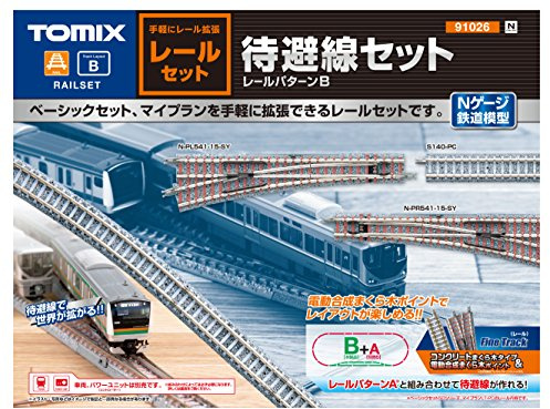 Tommy Tech N Gauge 9.1.02.6. Rail Set siding Set Rail Pattern B
