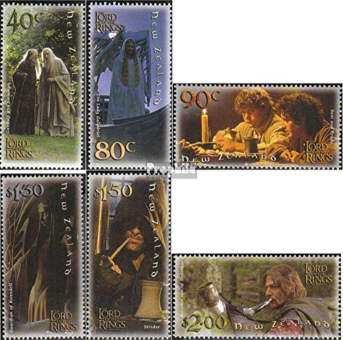 Prophila Collection Neuseeland 1955-1960 (kompl.Ausg.) 2001 Herr der Ringe (Briefmarken für Sammler) Prominente/Film/Theater