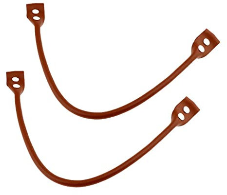Fenteer 1 Paar Taschengriff Griff Taschenzubehör Taschengriffe Taschenhenkel für Einkaufstasche Shopper Tote Handtasche, Braun