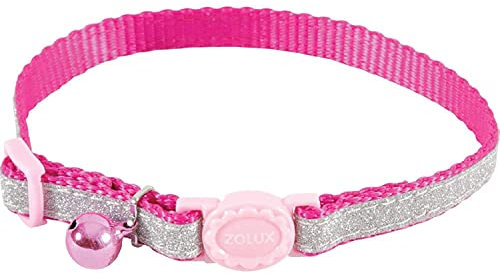 Zolux Collier pour Chat Rose - Nylon - Réglable - 520022ROS