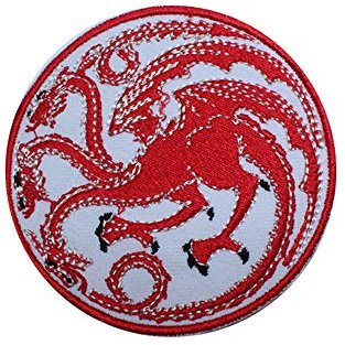 Targaryen Game of Thrones Super Hero Movie Iron On Patch Sew On Patch Embroidered Patch/Badge for Clothes Shirts Jeans etc