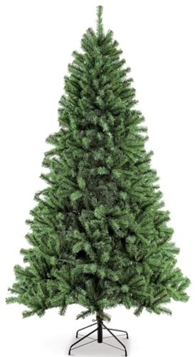 Asinse 7ft Christmas Tree – Artificial Christmas Tree with Metal Stand, 210cm Fake Xmas Tree, 1000 Premium PVC Branches, Perfect Christmas Decoration, Easy Assembly