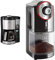 Melitta Machine à café filtre, modèle de minuterie Look V, numéro de modèle 1025-08, acier inoxydable, noir & Molino, Noir/Rouge, 1019-01, Moulin à Café Électrique, Broyeur à Meule Plate
