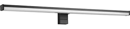 Trio Leuchten LED Bad Wandleuchte Lino 284116032, Kunststoff Schwarz matt, inklusiv 11.5 Watt LED